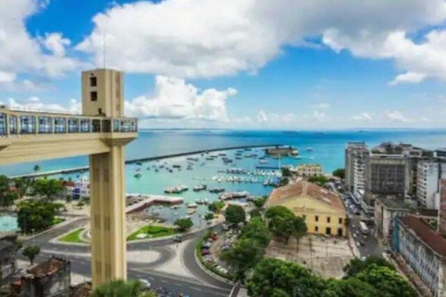 Studio Encantador Em Ondina Salvador Bagian luar foto